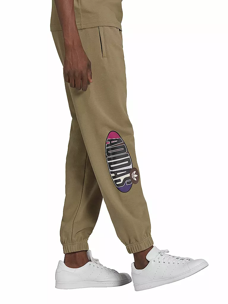 ADIDAS Jogginghose Sweathose grun